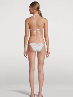 Lurex Crochet Bikini Set