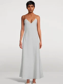 Lurex Slip Dress