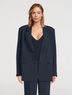 Luxe Suiting Boyfriend Blazer