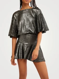 Manuka Sequin Mini Dress