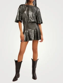 Manuka Sequin Mini Dress