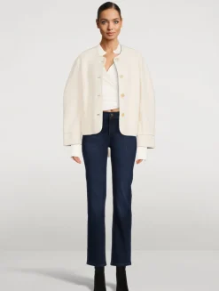 Mara Mid-Rise Straight Jeans