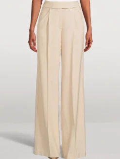 Marbeau Wide-Leg Trousers