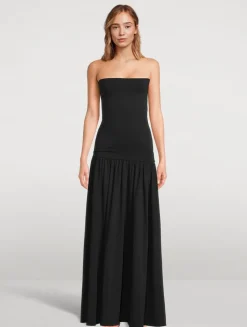Marciella Strapless Maxi Dress