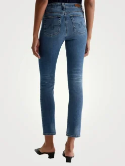 Mari High-Waisted Straight Jeans
