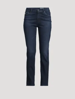 Mari Slim Straight Jeans