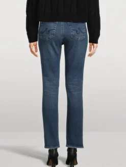 Mari Slim Straight Jeans