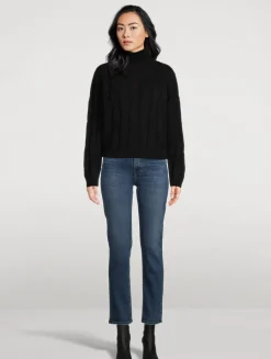 Mari Slim Straight Jeans