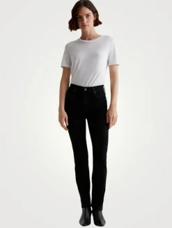 Mari Slim Straight Jeans