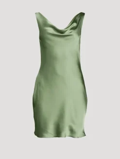 Maria Satin Mini Dress