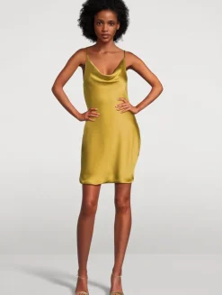 Maria Satin Slip Dress