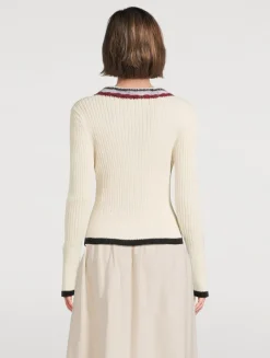 Mashua Alpaca Collared Sweater