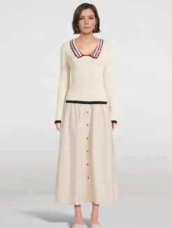 Mashua Alpaca Collared Sweater