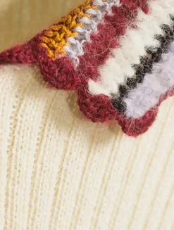 Mashua Alpaca Collared Sweater