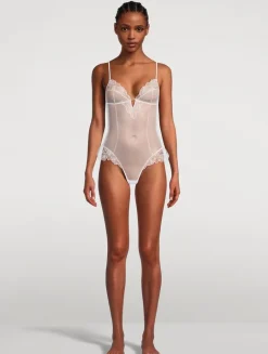 Mathilde Embroidered Bodysuit