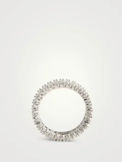 Matrix Baguette Crystal Ring