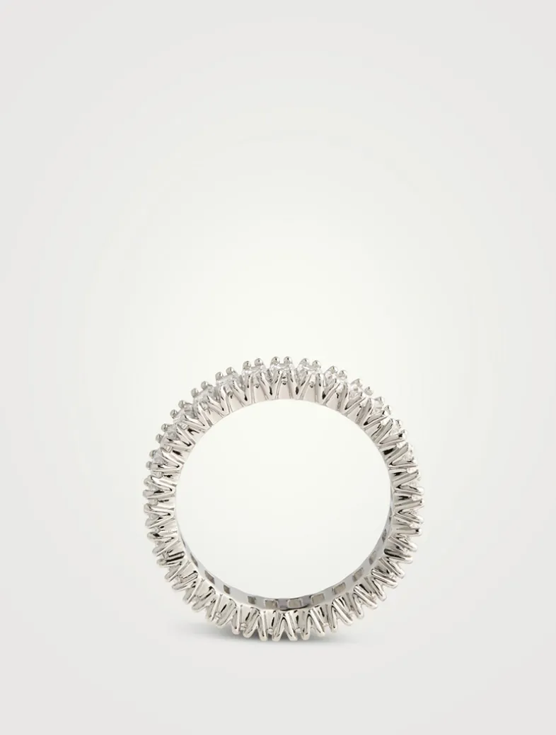 Matrix Baguette Crystal Ring