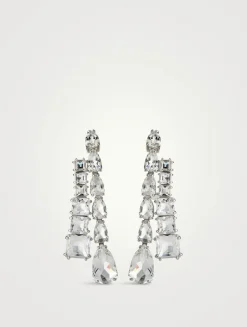 Matrix Crystal Chandelier Earrings