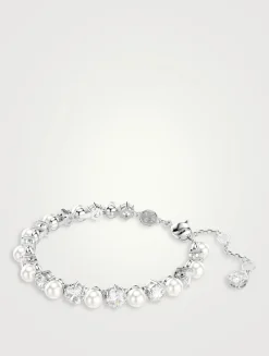 Matrix Crystal Tennis Bracelet