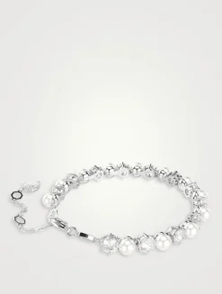 Matrix Crystal Tennis Bracelet