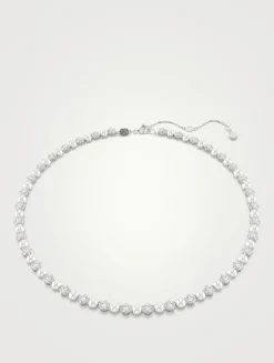 Matrix Crystal Tennis Necklace