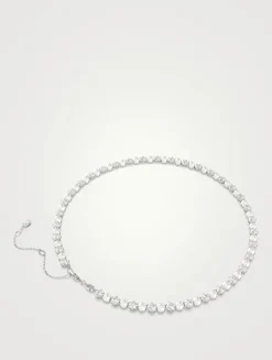 Matrix Crystal Tennis Necklace