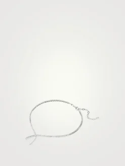 Matrix Mixed Cut Crystal Y Necklace