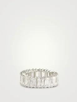 Matrix Vittore Baguette Crystal Ring