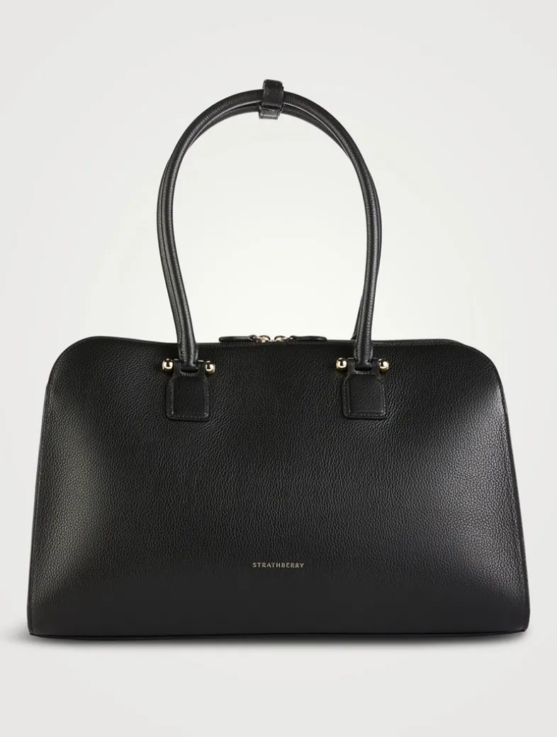 Maxi Georgia Leather Tote Bag