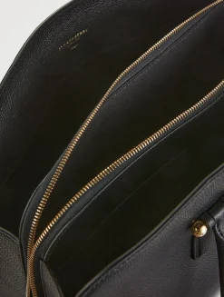 Maxi Georgia Leather Tote Bag