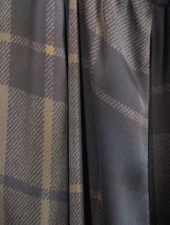 Maxi Skirt In Plaid Print