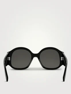 Maxi Triomphe Round Sunglasses