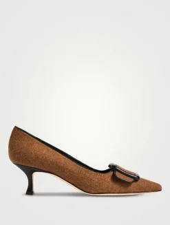 Maysale Wool Pumps