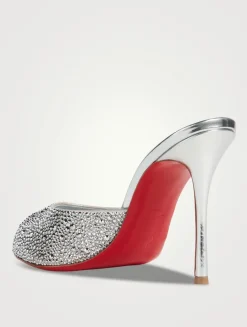 Me Dolly Strass Suede Mules