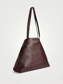 Medium Ai Leather And Suede Shoulder Bag