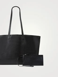 Medium Ai Leather Shoulder Bag