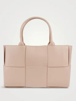 Medium Arco Leather Tote Bag