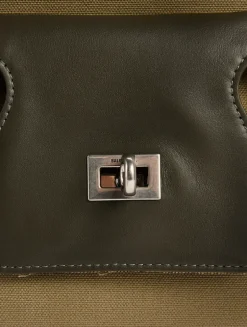 Medium Bel Air Canvas And Leather Tote Bag