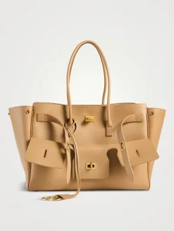 Medium Bel Air Leather Tote Bag