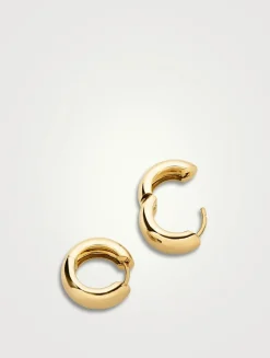 Medium Chunky Hoop Earrings