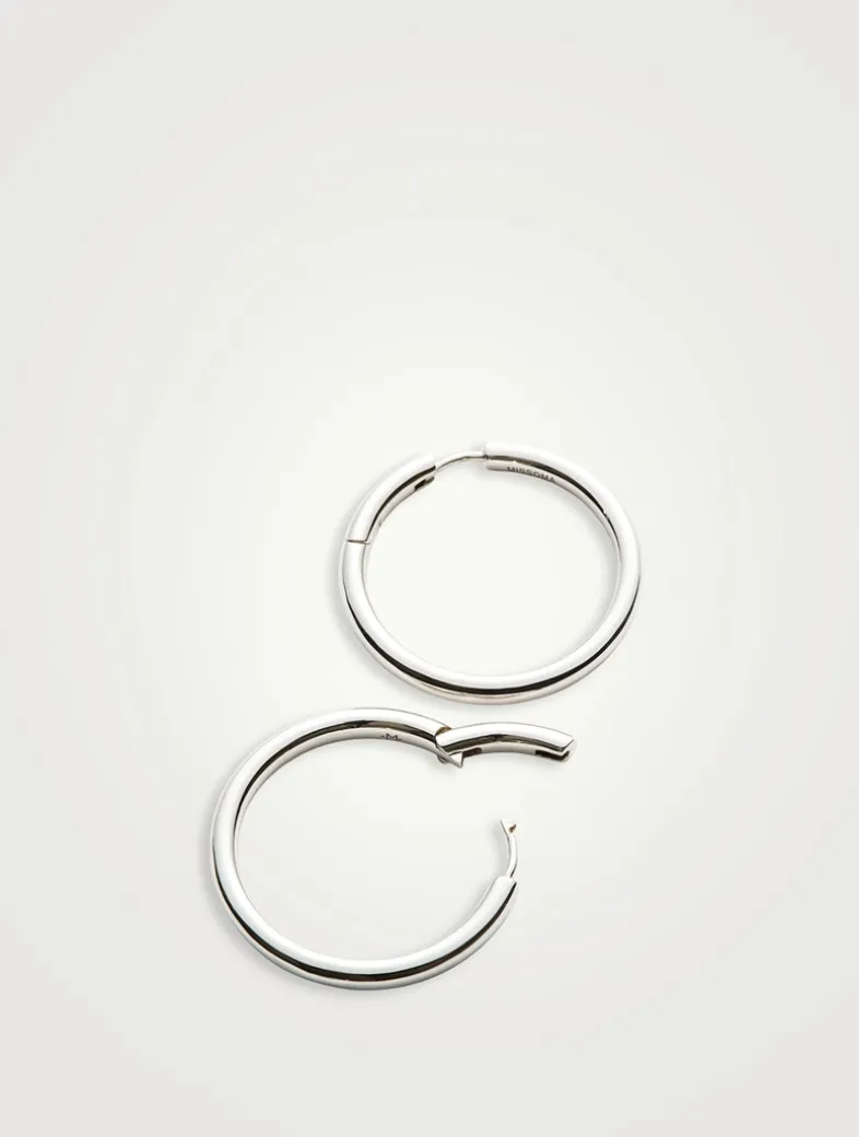 Medium Classic Tunnel Hoop Earrings
