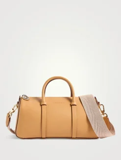 Medium Daylong Leather Duffle Bag