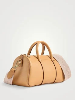 Medium Daylong Leather Duffle Bag