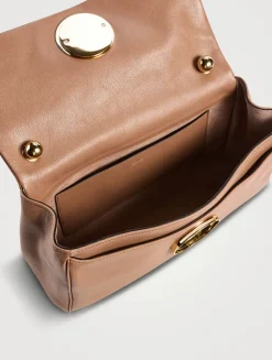 Medium Heritage Leather Shoulder Bag