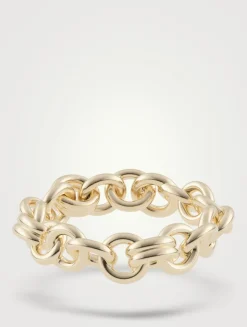 Medium 18K Gold Fused Serpens Ring