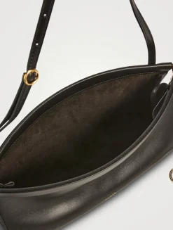 Medium Le Click Leather Shoulder Bag