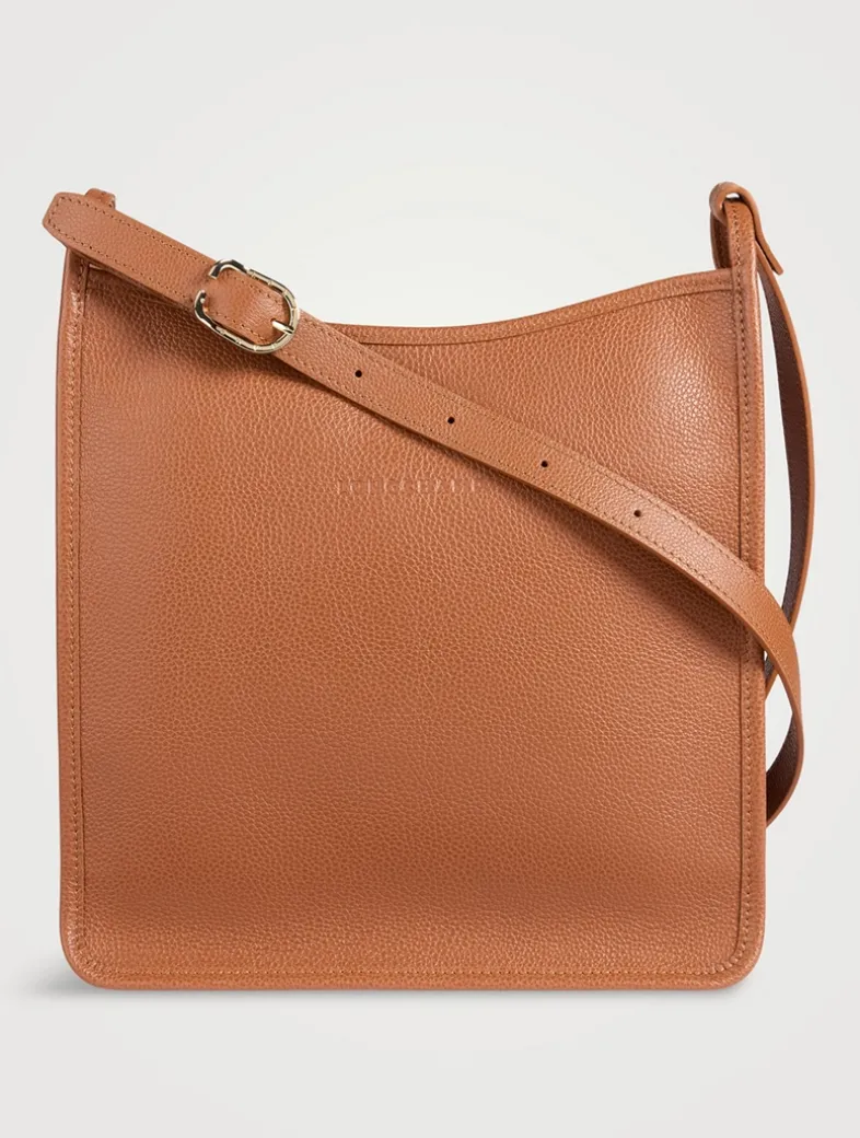 Medium Le Foulonné Leather Crossbody Bag