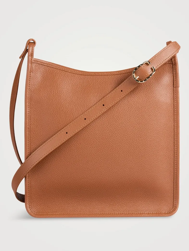 Medium Le Foulonné Leather Crossbody Bag