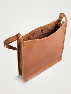 Medium Le Foulonné Leather Crossbody Bag