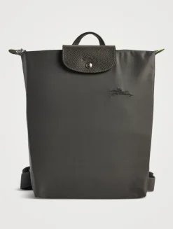 Medium Le Pliage Green Backpack